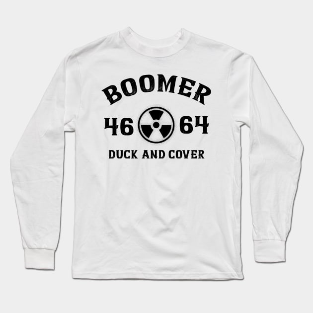 Boomer - Duck and Cover Long Sleeve T-Shirt by Limey_57